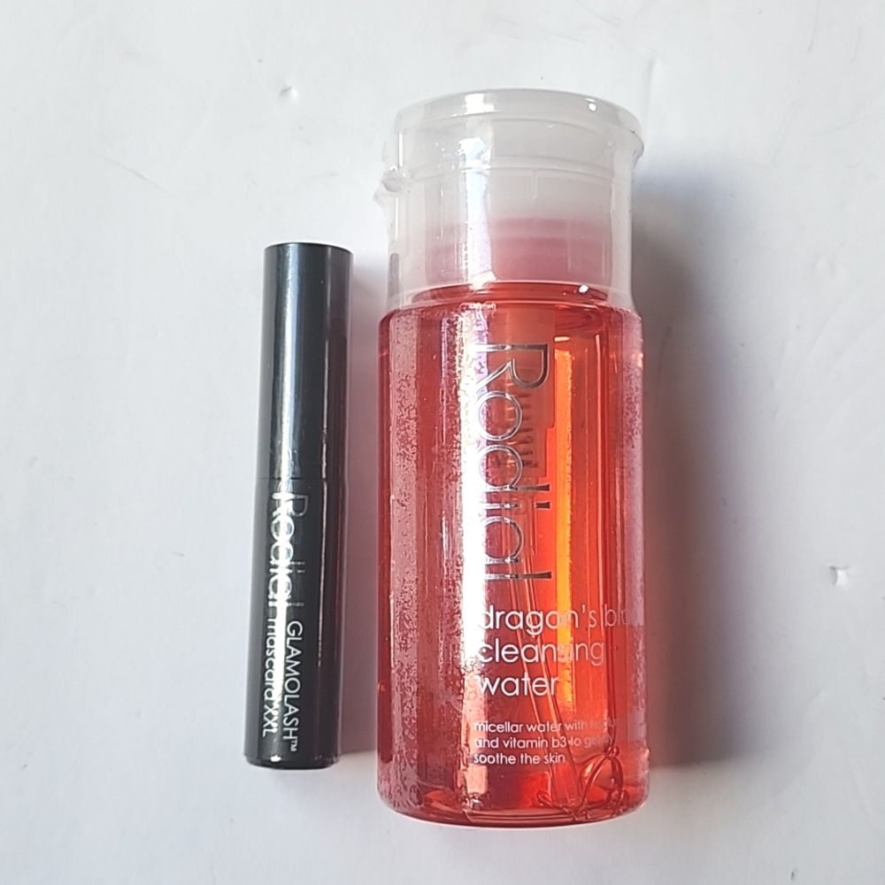 New Rodial bundle, dragon's blood cleansing water and Glamolash mascara
